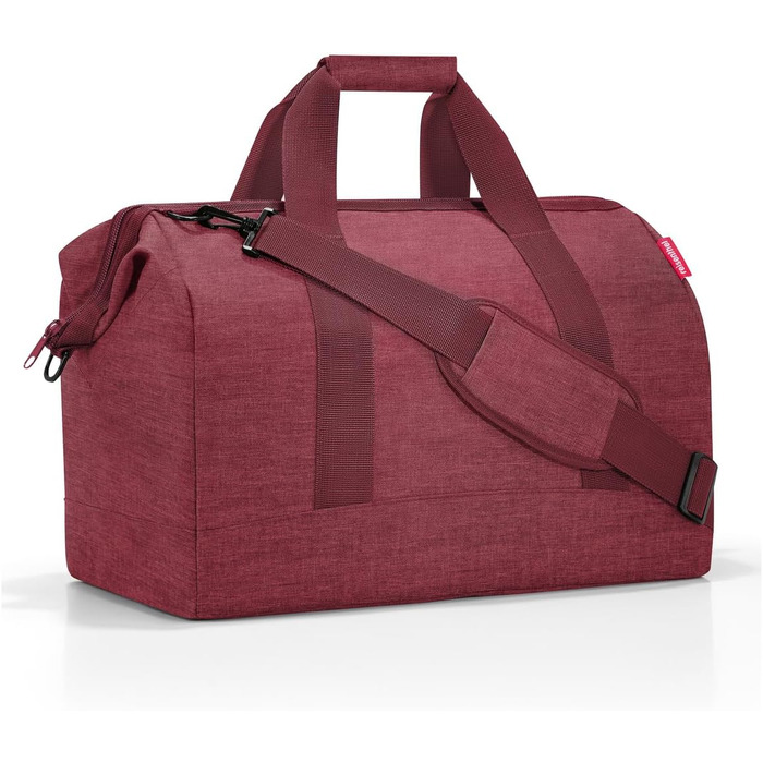 Сумка-органайзер Reisenthel Allrounder L Twist Maroon – універсальна для подорожей, роботи та відпочинку