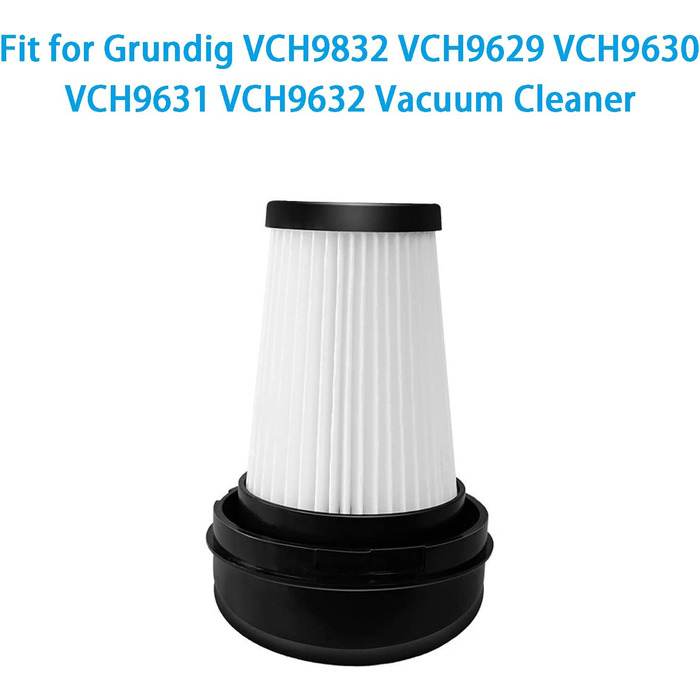Аксесуари для фільтрів Grundig VCH 9832 VCH 9629 VCH 9630 VCH 9631 VCH 9632 запасні частини для фільтрів для пилососів (замінено 9178008590)