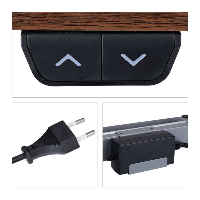 Регульована по висоті стільниця Relaxdays