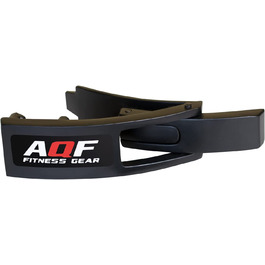 Змінна пряжка для ременя для важкої атлетики AQF, нержавіюча сталь, чорний колір, з порошковим покриттям, змінна пряжка для ременя для важкої атлетики, ремінь для пауерліфтингу (ремінь не входить в комплект)