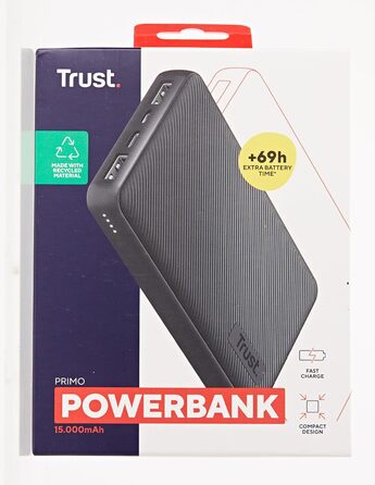 Швидка зарядка, USB C, стійкий, зовнішній акумулятор, 3А, 15000 mAh