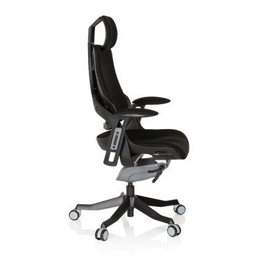 Офісне крісло / Обертове крісло SPEKTRE BLACK Тканина Black hjh OFFICE
