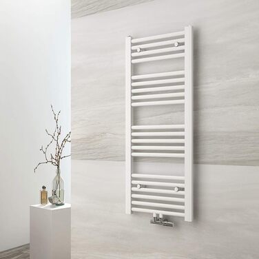 Рушникосушарка EMKE Badheizkörper 1000x400 мм, біла, 356W