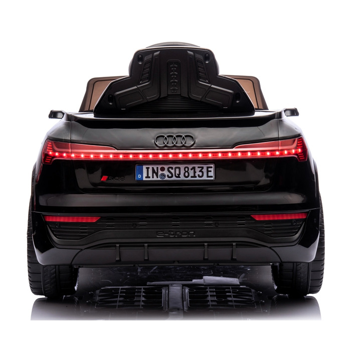 Дитячий електромобіль Audi SQ8 чорний — автомобіль на акумуляторі для дітей