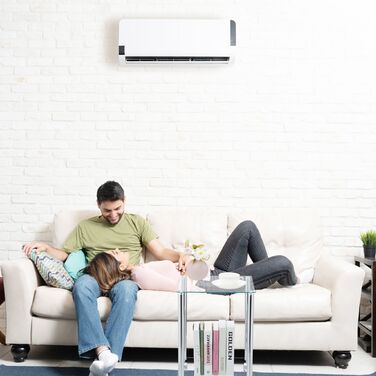 Столик журнальний Relaxdays зі скляною стільницею та роликами