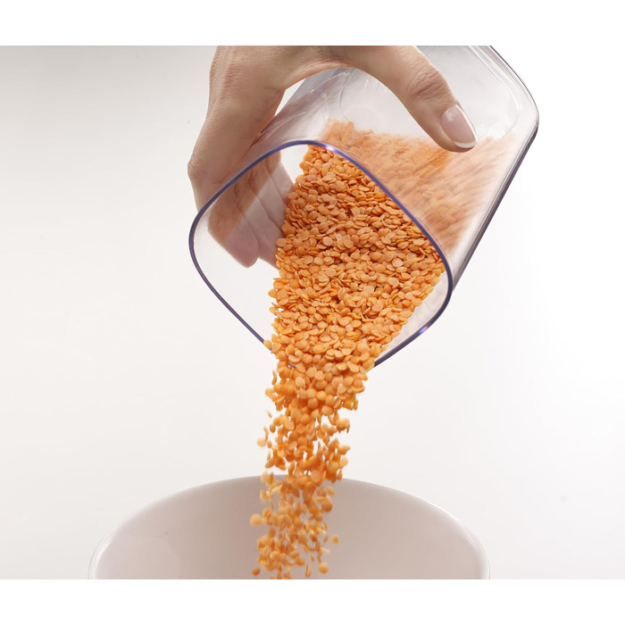 Набір Joseph Joseph з 5 контейнерів для зберігання продуктів на кухні, герметичні з функціональним тримачем, сірий