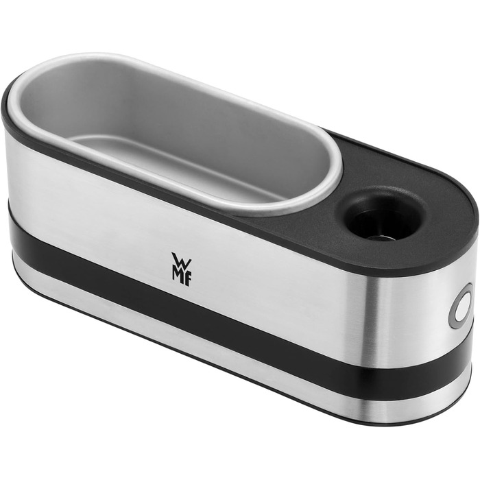 Електричний яйцеварка WMF Stelio з нержавіючої сталі, для 1-7 яєць, 380 Вт, регулювання ступеня готовності, функція підтримання тепла, мірний стаканчик з підставкою для яєць