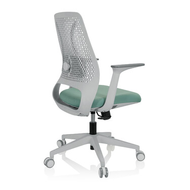 Офісне крісло PARFERIO W з тканини м'ятно-зеленого кольору hjh OFFICE