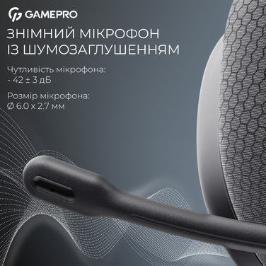 Бездротова ігрова гарнітура GamePro Asgard Bragi (HSW250B)