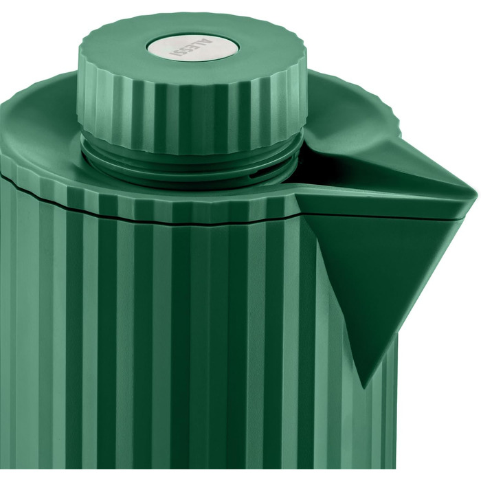 Термос Alessi Plissé MDL12 GR - дизайн, зелений, 1 л, з термопластику