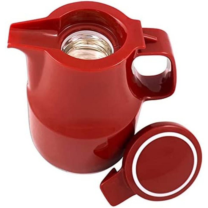 Термос Helios Thermoboy з нержавіючої сталі, 0.6 л, блакитний, для дому та подорожей, миється в посудомийній машині