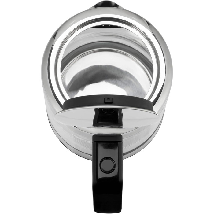 Електричний чайник WMF Küchenminis зі скла, 1 літр, бездротовий, з індикатором рівня води, фільтром від накипу та автовимкненням, 1900 Вт