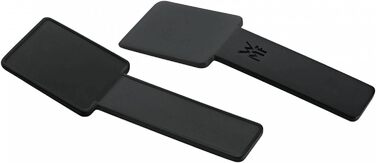 Raclette WMF 4 персони з пательнями та скребками, 870 Вт, нержавіюча сталь матова (набір 2 шт.)