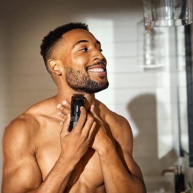 Набір для догляду за бородою MANSCAPED® The Beard Hedger® Advanced: тример, шампунь, кондиціонер, олія, гребінець