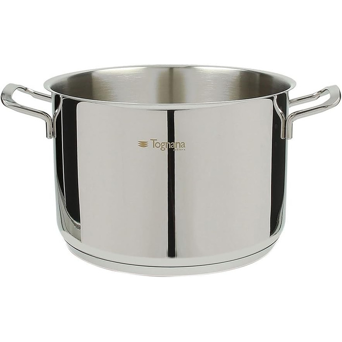 Набір посуду Tognana Vanitosa з нержавіючої сталі, 9 предметів: 3 каструлі, 1 сотейник, 1 сковорода, 4 кришки