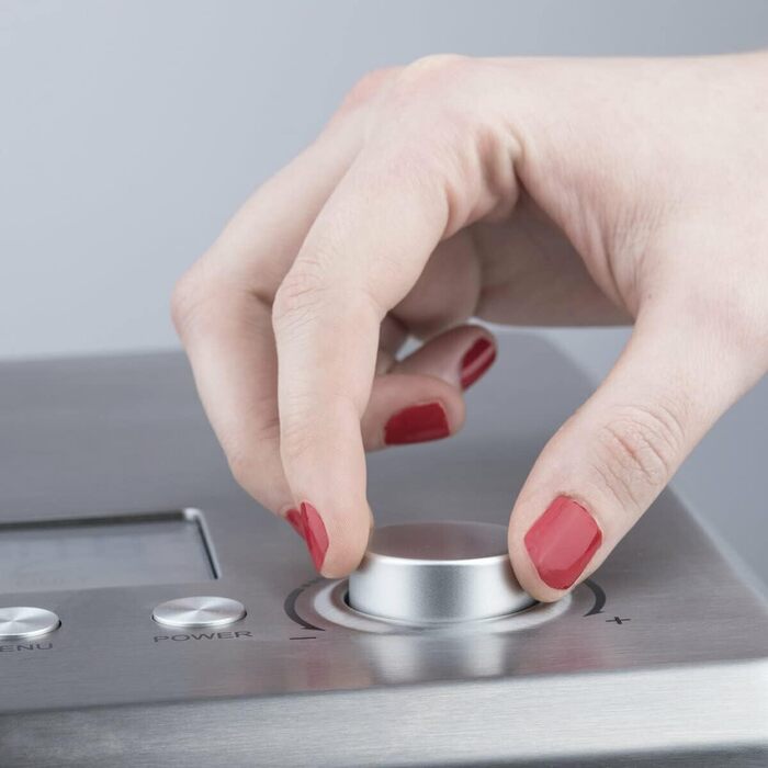 Електрична машина для приготування льоду H.Koenig HF320, 1.5 л, 135 Вт, з охолодженням, для льоду, замороженого йогурту та сорбету