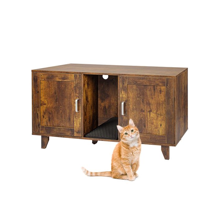 Relaxdays XXL комод для котячого туалету