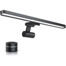 LED лампа для монітора CSL з димуванням, 8 рівнів яскравості та 3 кольори, USB, без відблисків