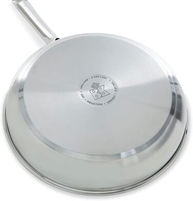 Сковорода універсальна, 28 см, для індукційних плит, елегантний дизайн, без вмісту PFAS
