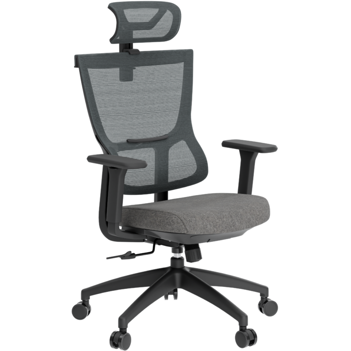 Крісло офісне OfficePro Elegant OC600-B-DG-DG