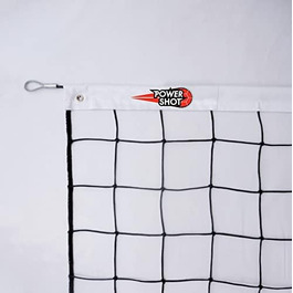 Волейбольна сітка Match 3мм - Бренд Carrington - Ідеально підходить для тренувань з волейболу - Потужна і дуже стійка