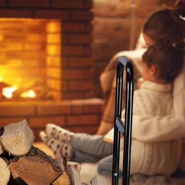 Візок для дров Relaxdays зі сталі