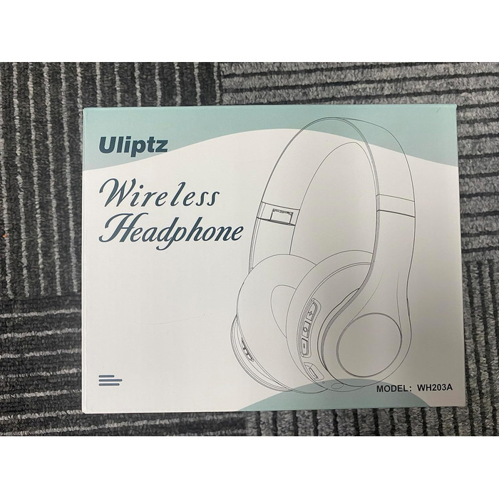 Накладні навушники Ulipz Bluetooth, 65 год, 6 режимів еквалайзера, HiFi, складні, BT 5.3, для подорожей/офісу/ПК (сріблястий)