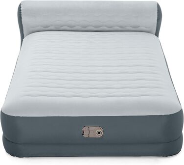 Міцне надувне ліжко з вбудованим електричним насосом і подушкою