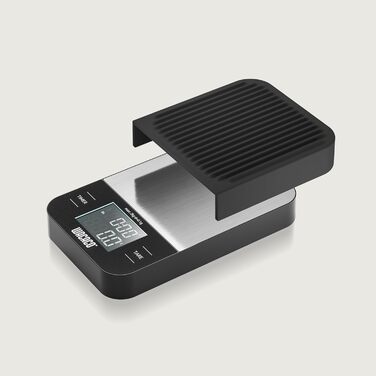 Ваги для кави WACACO Exagram з таймером, 0.1г/2кг, цифрові, для еспресо, сталева платформа, функція Tara, автоматичне вимкнення, чорний колір