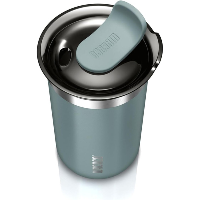 WACACO Octaroma Lungo: вакуумний термос для кави, 300 мл, блакитний