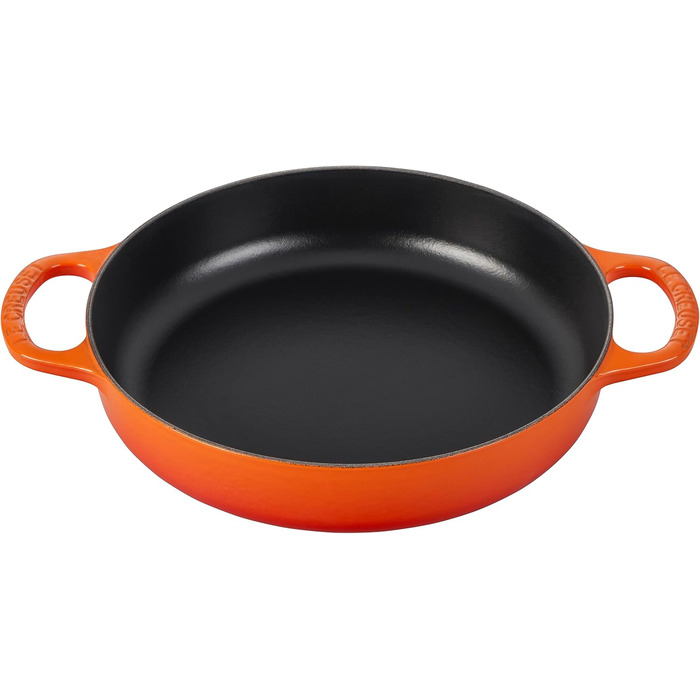Сковорода Le Creuset Signature з чавуну, 27.9 см, колір 'Flame 11'