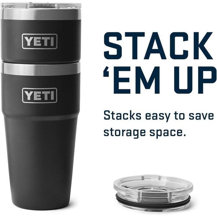 Термос YETI Rambler 20oz (591ml) з кришкою MagSlider, колір Moon Dust