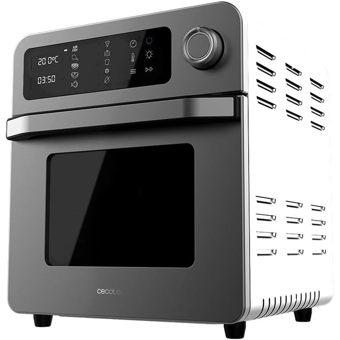 Мультиварка Cecotec Bake&Fry 1500 Touch: піч, фритюрниця, 15 л, 1700 Вт, сенсорний екран, нержавіюча сталь