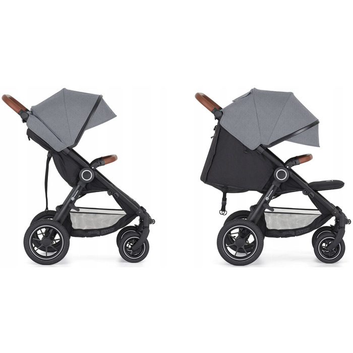 Дитячий прогулянковий візок Petite&Mars Street 2 Air Oak Ultimate Grey