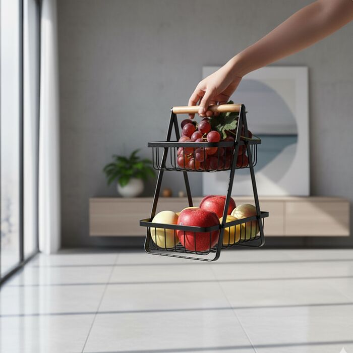 Підставка для квітів Relaxdays з 2 ярусами