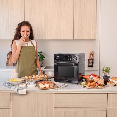 Мультиварка Cecotec Bake&Fry 1500 Touch: піч, фритюрниця, 15 л, 1700 Вт, сенсорний екран, нержавіюча сталь