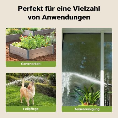 XPOtool Шланг-катушка на стіну з автозмотуванням та 15м водяного шлангу для поливу саду