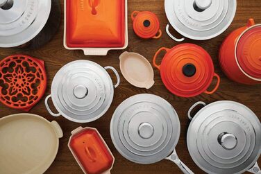Каструля для молока LE CREUSET з антипригарним покриттям, 14 см, нержавіюча сталь, для всіх типів плит (включно з індукцією), срібна
