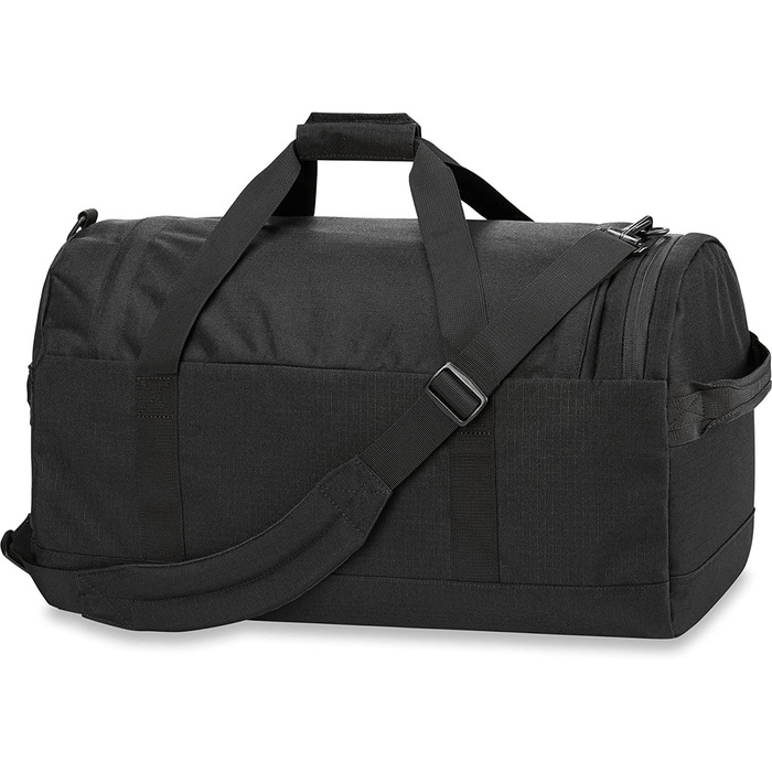 Спортивна сумка Dakine EQ Duffle, зручна для зберігання спортивна сумка з двосторонньою застібкою-блискавкою-міцна і практична спортивна сумка і сумка для аксесуарів Blackii 70L