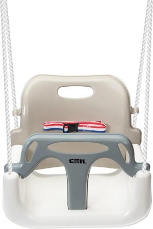 Дитяча гойдалка COIL 3-в-1 для дому та вулиці з регульованою спинкою