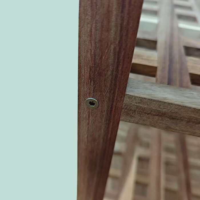 Стелаж для взуття Relaxdays з горіхового дерева з 3 ярусами