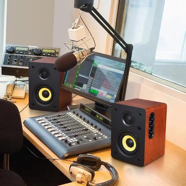 Акустичні колонки Sanyun SW208 3' Bluetooth 5.0 - 60W, 2.0, для ПК, з підсвічуванням, 3D-звук, USB DAC