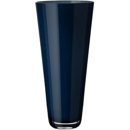 Ваза Villeroy & Boch Verso, 38 см, скло, блакитний - Midnight Sky