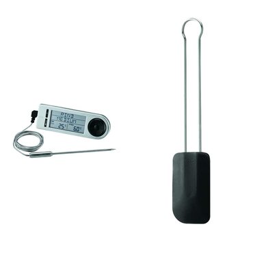 Термометр кухонний RÖSLE Gourmet з цифровим дисплеєм, °C/°F, -40°C до +200°C, нержавіюча сталь 18/10, 21.5 см