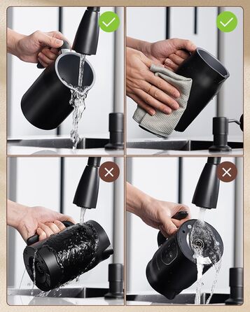 Електричний спінювач молока SHARDOR 5-в-1 з регулюванням температури для капучіно, лате, макіато та гарячого шоколаду