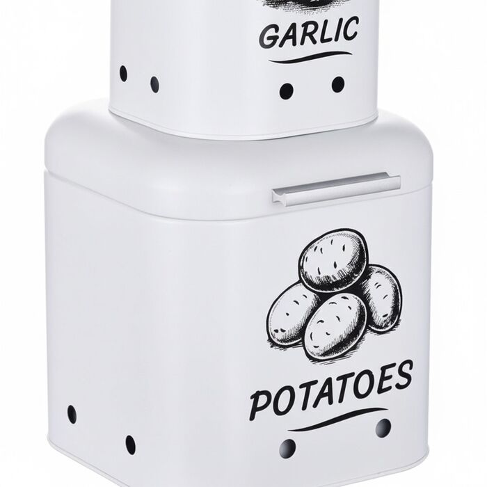 Набір з 3 контейнерів для зберігання картоплі Relaxdays