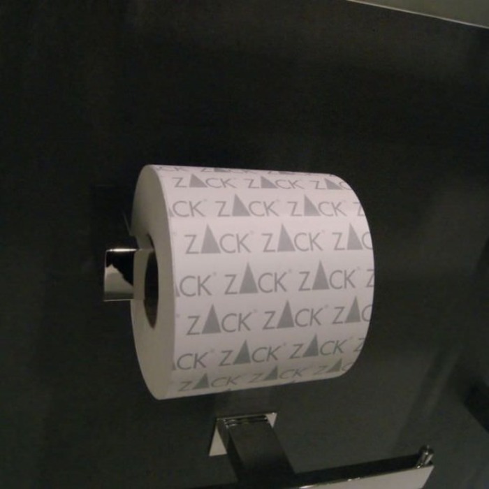 Тримач для туалетного паперу одинарний глянцевий Linea Zack