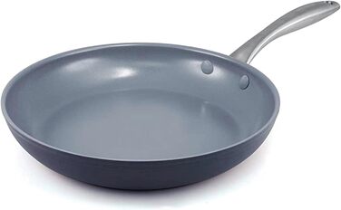 GreenPan Lima сковорода з керамічним антипригарним покриттям, 30.5 см, без PFAS, для духовки, сіра