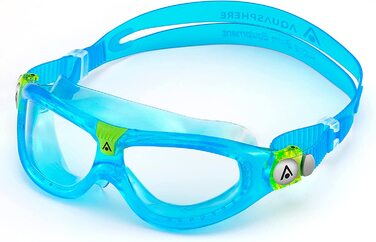 Окуляри захисні Aqua Sphere Seal Kid 2 Aqua - Clear Lens & Beco 96071 8 - Пояс для плавання Sealife, для 2-6 років, 15-30 кг, зелений