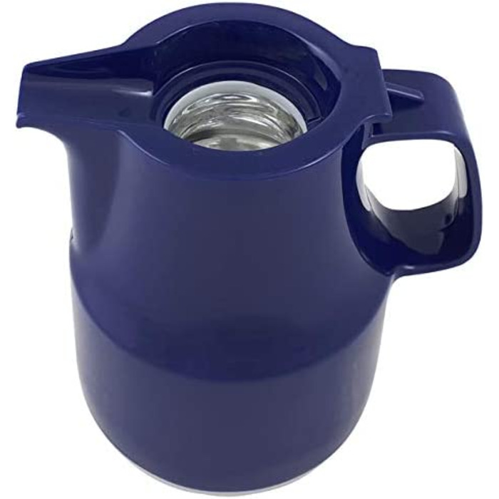 Термос Helios Thermoboy 0,6 л з кришкою-кляпом, синій, для миття в посудомийній машині